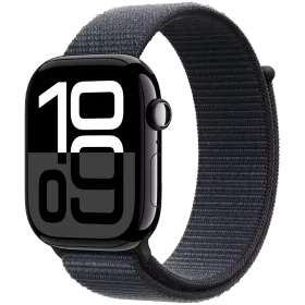 Apple Watch Series 10 GPS, 42мм, Оникс, Ink Sport Loop — Изображение №1