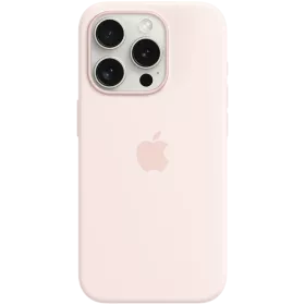 APPLE Θήκη Silicone Case with MagSafe με MagSafe, Ανοιχτό Ροζ for iPhone 15 Pro — Εικών №1