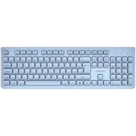 CANYON HKB-W01 Keyboard, Wireless, Blue — Image №1