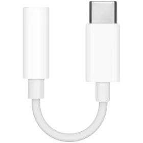 USB-C to 3.5 mm Headphone Jack Adapter APPLE, White — Image №1