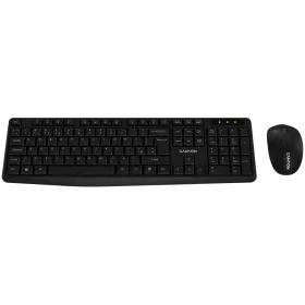 CANYON Set Keyboard + Mouse, Wireless, Black, United Kingdom/US EN — Изображение №1