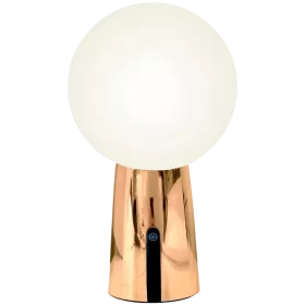 ZAFFERANO OLIMPIA PRO TABLE LAMP 150x260mm. POLISHED GOLD 2.5W LED 200lm. — Image №1