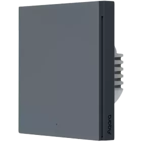 AQARA Smart Wall Switch H1 Smart Remote Control WS-EUK03-GRAY (Smart wall switch H1 (with neutral, single rocker)) for Sockets — Image №1