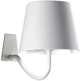ZAFFERANO POLDINA WALL LAMP 110x140x157mm. MATT WHITE 2.2W LED 185/203 lm. — Image №1