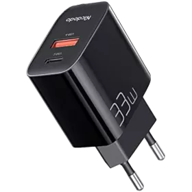 Power Adapter MCDODO 2*USB/USB-C, 33 W — Image №1