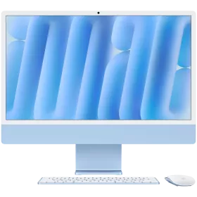 iMac 24" M4, 10C CPU 10C GPU, 24ГБ 512ГБ Твердотільний накопичувач, Синій — Зображення №1