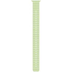 Apple 49mm Ocean Band Extension - Black Titanium Finish Band Extension Ocean Band Neon Green for Apple Watch 44/45/46/49 mm — Image №1
