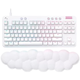LOGITECH G713 Gaming Keyboard, Wired, White, UK EN — Image №1