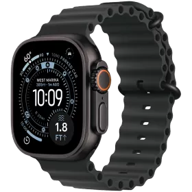 Apple Watch Ultra 3, 49mm, Black, Black Ocean Band — Image №1