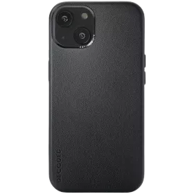 DECODED Case Leather Case with MagSafe, Black for iPhone 13 — Image №1
