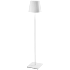 ZAFFERANO POLDINA PRO XXL FLOOR LAMP 280x1500mm. PAINTED MATT WHITE 6.5W LED 510lm. — Image №1