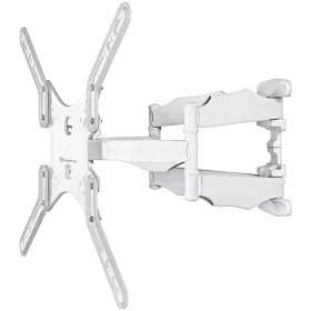 ONKRON Full Motion TV Wall Mount for 37" to 70" Screens up to 36,4 kg, White — Image №1