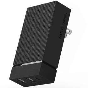 NATIVE UNION Power Adapter 3*USB/USB-C, 45 W, Gray — Image №1
