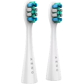 AENO  для AENO DB7/DB8 toothbrushes, БелыйReplacement toothbrush heads, Dupont bristles, 2pcs in set — image №1