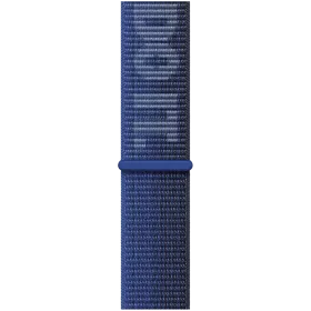 Apple 45мм Nike Sport Loop Ремешок Nike Sport Loop Игровой королевский/Полуночный синий для Apple Watch 42/44/45/49 mm — Изображение №1
