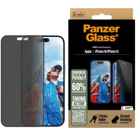 PANZERGLASS Γυαλί ασφαλείας  for iPhone 16/15 — Εικών №1