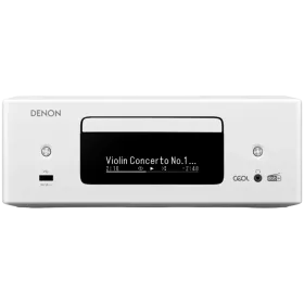 DENON Audio System RCDN12DABWTE2, White — Image №1