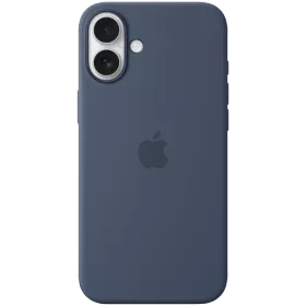 APPLE Case Silicone Case with MagSafe Denim for iPhone 16 Plus — Image №1
