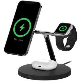 Wireless Charger BELKIN BoostCharge Pro, 15 W, Black — Image №1