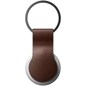 NOMAD Чехол Leather Loop, Коричневый для AirTag — Изображение №1
