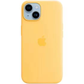 APPLE Silicone Case with MagSafe Sunglow for iPhone 14 — Image №1