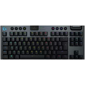 LOGITECH G915 TKL Gaming Keyboard, Wireless, Carbon, RU/International EN — Image №1