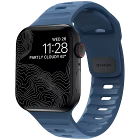 NOMAD Sport Strap V2 для Apple Watch 38/40/41мм, Naval Blue — Изображение №1