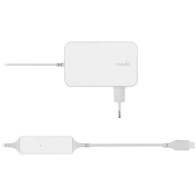 MOSHI Προσαρμογέας ρεύματος USB-C, 65 βατ, Λευκό — Εικών №1