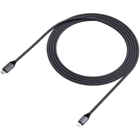 SATECHI Кабель USB-C на Lightning, Серый, 1.8м — image №1