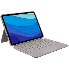 LOGITECH Чехол с клавиатурой Combo Touch , Sand для iPad Pro 12,9 дюйма (5-го поколения) — Изображение №1