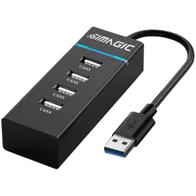 SIMAGIC  USB Hub Wheelbase USB Extender Black — Image №1