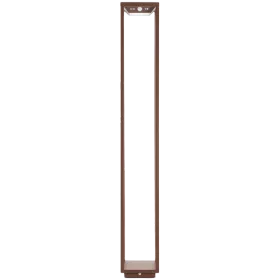 ZAFFERANO HOME PRO TABLE LAMP 100x100x294mm. PAINTED MATT WHITE 2.2W LED 165lm. — Image №1