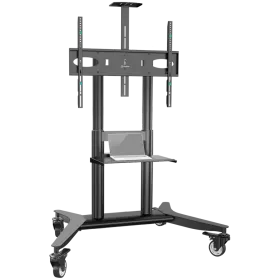 ONKRON Trolley Stand for TV 55"-90", Black — Image №1