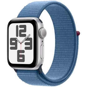 Apple Watch SE GPS Gen.2 (2023), 40millimetr, Silver, Winter Blue Sport Loop — Изображение №1