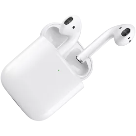 Восстановленные Apple AirPods (Gen 2) with Беспроводная зарядка, Белый, Grade B — Изображение №1