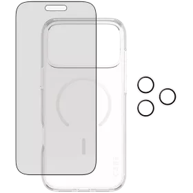 PANZERGLASS Case 3-in-1 Flagship Privacy Bundle with MagSafe, Clear for iPhone 17 Pro Max — Image №1