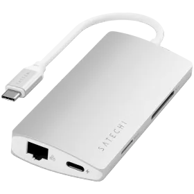 Док-станция SATECHI Aluminum Multi-Port Adapter V2 (ST-TCMA2S) — Изображение №1