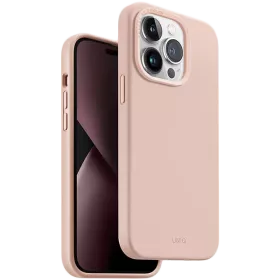 UNIQ Case Lino Hue MagClick with MagSafe, Pink for iPhone 14 Pro — Image №1