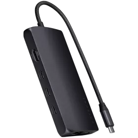 SATECHI  Multiport Adapter USB-C Multiport Adapter 8K with Ethernet V3 Темна ніч — Зображення №1