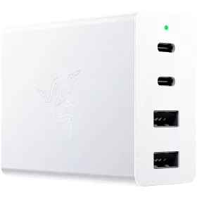 RAZER Power Adapter 4*USB/USB-C, 130 W, Mercury 2*USB Type-C, 2*4-pin USB (type A) — Image №1