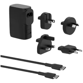BELKIN Power Adapter 2*USB/USB-C, 25 W, Black USB Type C, USB Type-A — Image №1