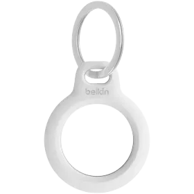 BELKIN Secure Holder with Key Ring for AirTag, White — Изображение №1