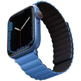 Band UNIQ Revix Reversible Magnetic Strap for Apple Watch 45/44/42 Revix Caspian for Apple Watch 42/44/45 mm — image №1