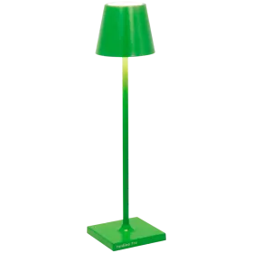 ZAFFERANO POLDINA PRO MICRO TABLE LAMP 70x275mm. MATT GREEN - 1.8W - DYNAMIC WHITE- — Image №1