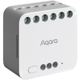 AQARA Dual Relay Module T2 Smart Relay, White — Image №1