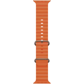 Apple 49мм Ocean Band Ремешок Ocean Band Оранжевый для Apple Watch 44/45/49 mm — Изображение №1