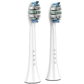 AENO  для AENO DB3/DB4/DB5/DB6 toothbrushes, БелыйСменные насадки для зубных щеток, щетина Dupont, 2 шт. в наборе — image №1