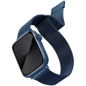 Band UNIQ Dante Strap Mesh Steel for Apple Watch 41/40/38 Dante Cobalt Blue for Apple Watch 38/40/41 mm — image №1