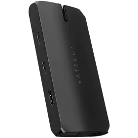 SATECHI  Многопортовый адаптер Type-C On-the-Go Multiport Adapter Чёрный — image №1