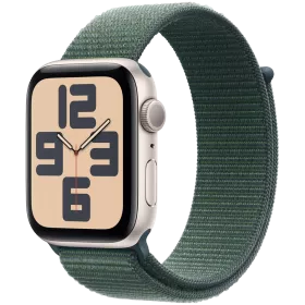 Apple Watch SE GPS Gen.2 (2024), 40մմ, Smartphone - Starlight, Lake Green Sport Loop — image №1